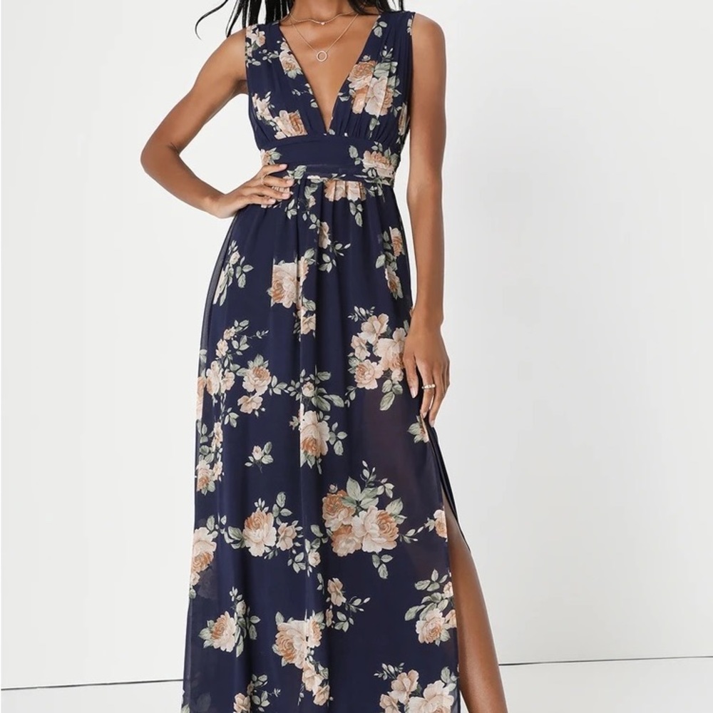 Flowy Floral Maxi Dress